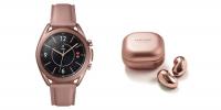 ������һ���ɴ����豸Galaxy Watch3��Galaxy Buds Live�й�����